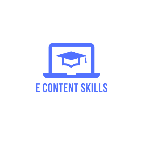 E-Content Skills